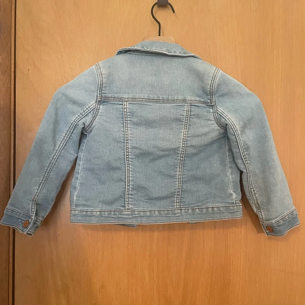 Gap Stretch Denim Snap Button Jacket 5T